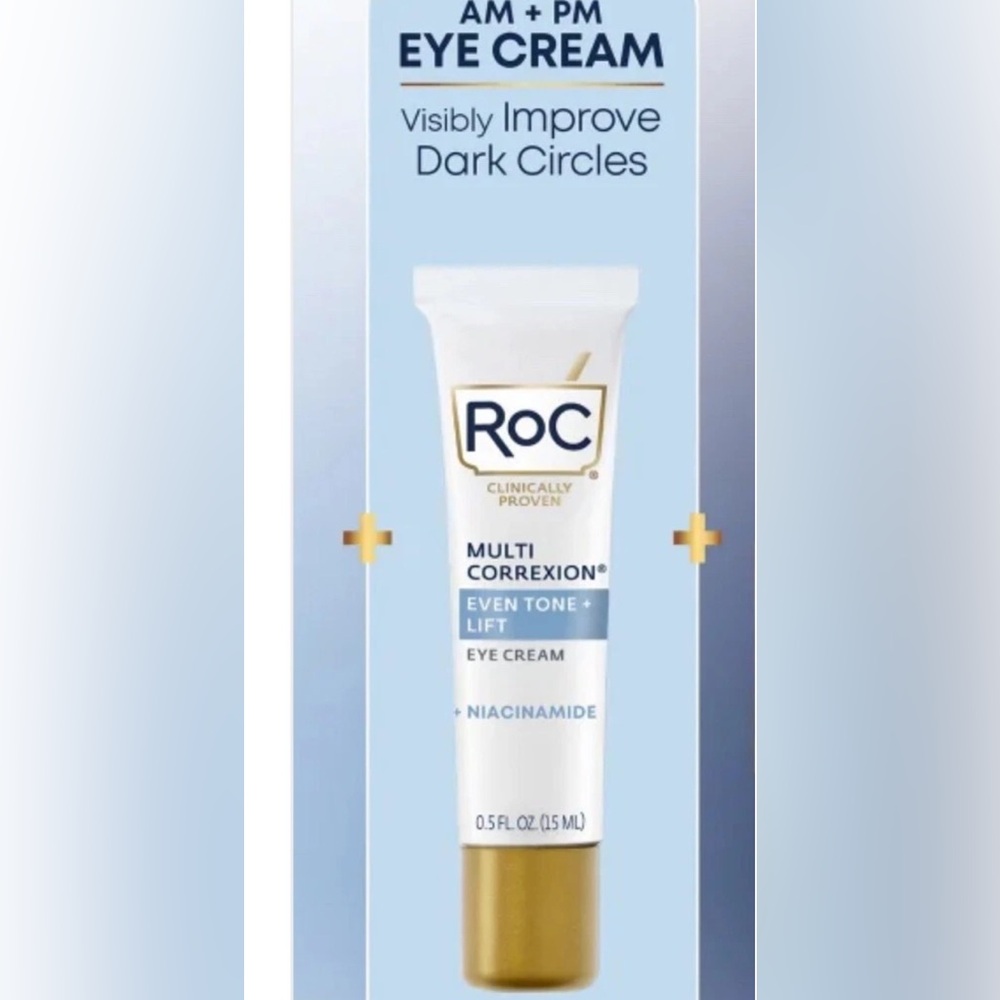 RoC Multi Correxion Even Tone + Lift Hexyl-R Complex Eye Cream 15 ml-NIB 2024